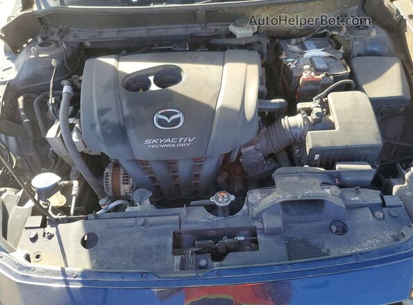 JM1DKBC75G0120015 2016 MAZDA CX-3 Blue Սալոնի հետևի տեսք