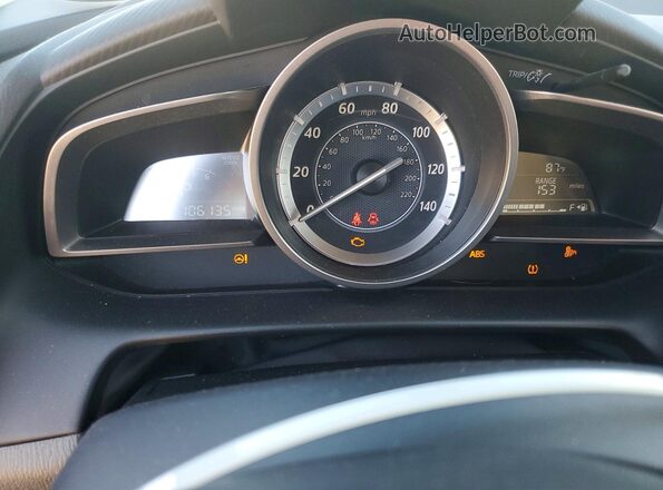 JM1DKBC75G0120015 2016 MAZDA CX-3 Blue Սարքավորումների վահանակի տեսք
