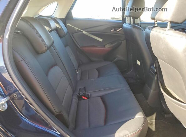 JM1DKBC75G0120015 2016 MAZDA CX-3 Blue Հետևի նստատեղերի տեսք