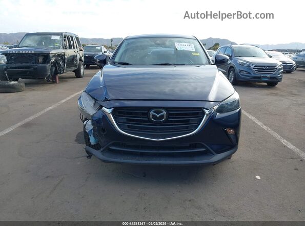 JM1DKDB70M1506294 2021 MAZDA CX-3 Blue Вид задньої частини салону