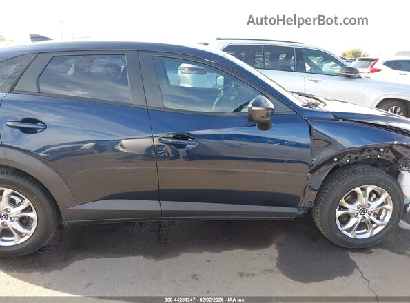 JM1DKDB70M1506294 2021 MAZDA CX-3 Blue Панорамний вид салону 360°