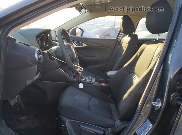 JM1DKDB73M1516771 2021 MAZDA CX-3 Gray Widok wnętrza z przodu