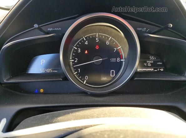JM1DKDB73M1516771 2021 MAZDA CX-3 Gray Widok zestawu wskaźników
