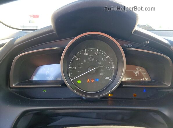 JM1DKDB75K0414570 2019 MAZDA CX-3 Белый Вид щитка приборов