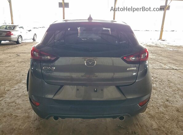 JM1DKDB77L1462180 2020 MAZDA CX-3 Серый Вид сзади