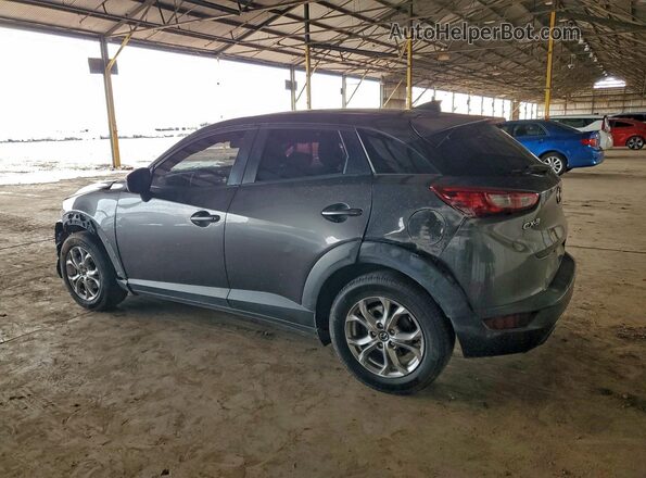 JM1DKDB77L1462180 2020 MAZDA CX-3 Серый Задняя левая четверть