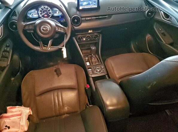 JM1DKDB77L1462180 2020 MAZDA CX-3 Серый Вид панели приборов