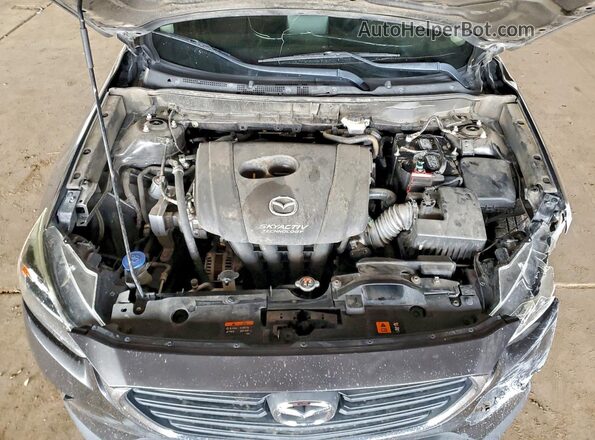 JM1DKDB77L1462180 2020 MAZDA CX-3 Серый Вид задней части салона