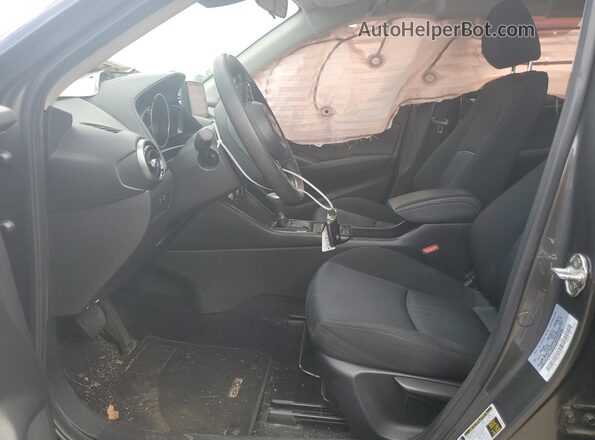 JM1DKDB77M1501108 2021 MAZDA CX-3 Gray Widok wnętrza z przodu
