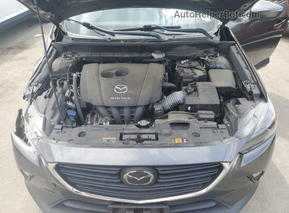 JM1DKDB77M1501108 2021 MAZDA CX-3 Gray Widok wnętrza z tyłu