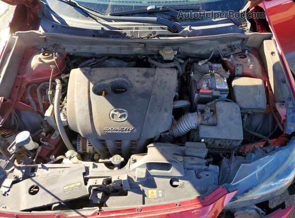JM1DKDC73J0330020 2018 MAZDA CX-3 Красный Вид задней части салона