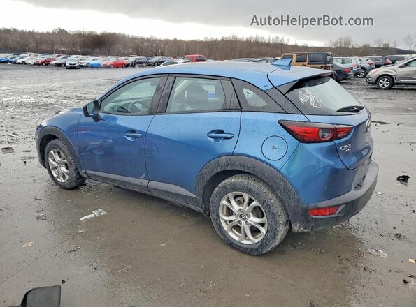 JM1DKFB71M1516473 2021 MAZDA CX-3 Blue Задня ліва чверть