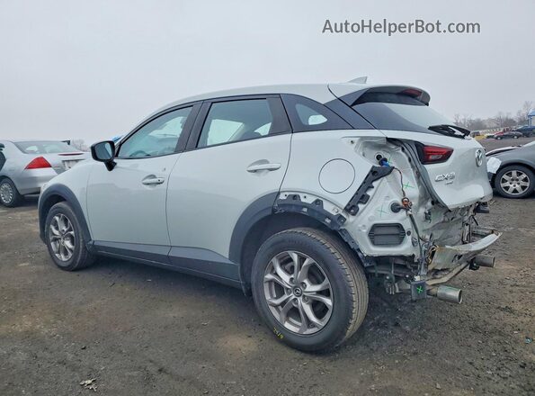 JM1DKFB72L1469016 2020 MAZDA CX-3 Silver Trasero izquierdo