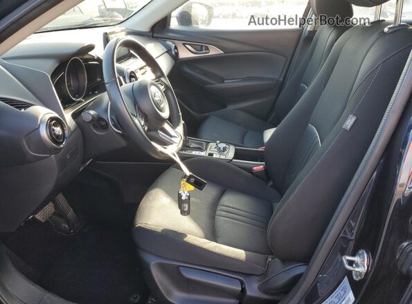 JM1DKFC74L1470991 2020 MAZDA CX-3 Blue Вид салону спереду