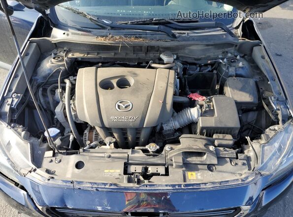 JM1DKFC74L1470991 2020 MAZDA CX-3 Blue Вид задньої частини салону