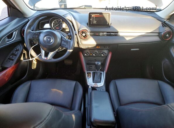 JM1DKFC7XH0176136 2017 MAZDA CX-3 Black Вид панелі приладів