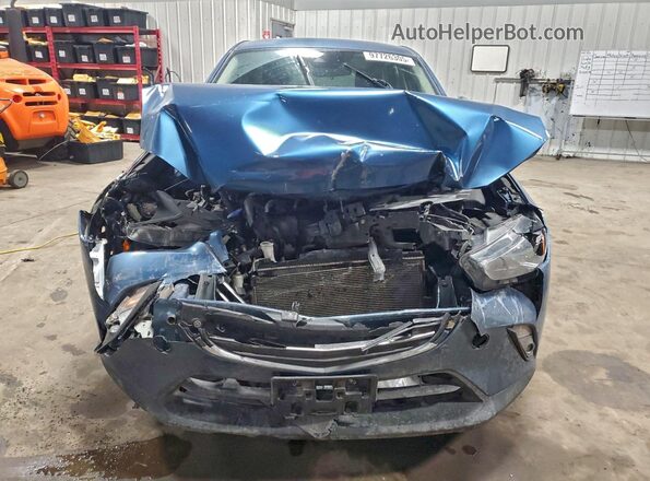 JM1DKFD77J0309875 2018 MAZDA CX-3 Blue Widok z przodu