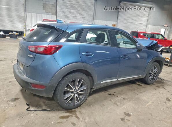 JM1DKFD77J0309875 2018 MAZDA CX-3 Blue Tył prawy