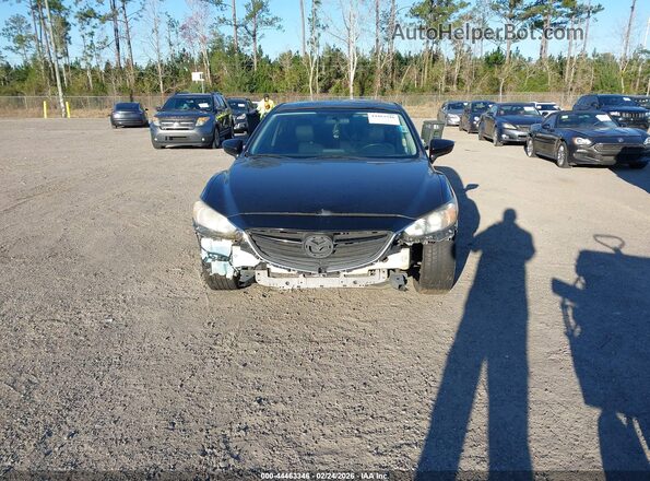 JM1GJ1U57G1405669 2016 MAZDA 6 Black Widok zestawu wskaźników