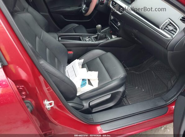 JM1GJ1V55G1476643 2016 MAZDA 6 Burgundy Սալոնի դիմացի տեսք