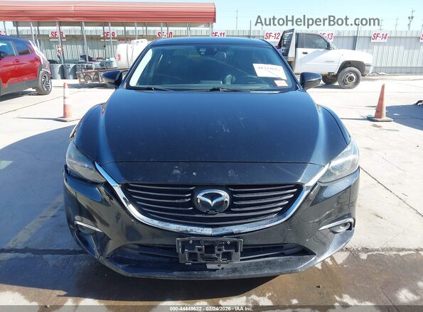 JM1GJ1W58G1454960 2016 MAZDA 6 Black Widok zestawu wskaźników