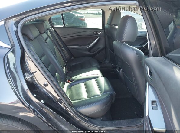 JM1GJ1W58G1454960 2016 MAZDA 6 Black Widok naklejki z numerem VIN