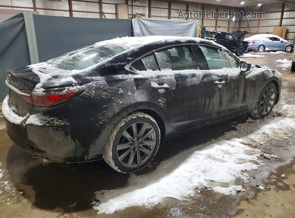 JM1GL1TY9K1507831 2019 MAZDA 6 Black Задня права чверть