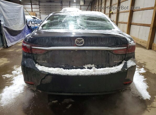 JM1GL1TY9K1507831 2019 MAZDA 6 Black Вид ззаду
