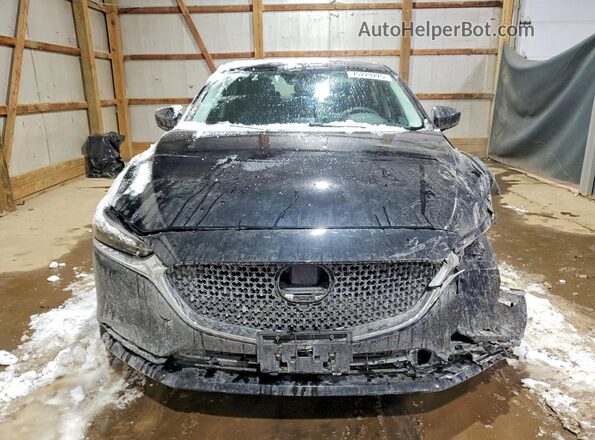 JM1GL1TY9K1507831 2019 MAZDA 6 Black Вид спереду