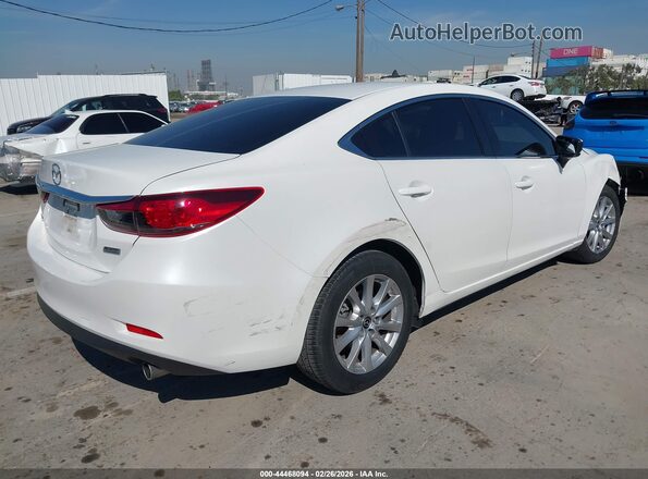 JM1GL1U52H1156127 2017 MAZDA 6 White Tył prawy