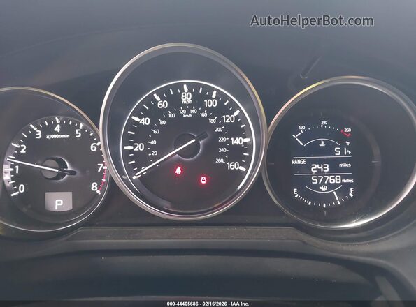 JM1GL1U53H1101685 2017 MAZDA 6 Black Vista de los asientos traseros