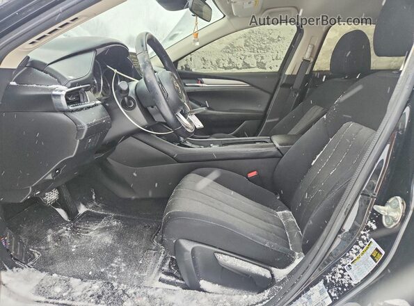 JM1GL1UM2J1319971 2018 MAZDA 6 Black Front interior view