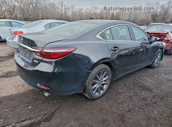 JM1GL1UM2J1327522 2018 MAZDA 6 Black უკანა მარჯვენა