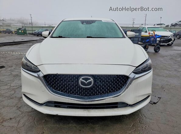 JM1GL1UM6M1602927 2021 MAZDA 6 White 
