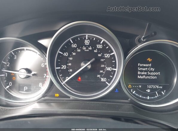 JM1GL1UM8K1510439 2019 MAZDA 6 Black Widok tylnych siedzeń