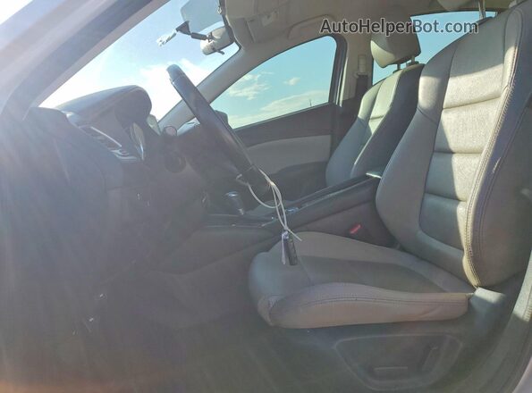 JM1GL1V50H1121018 2017 MAZDA 6 Белый Вид салона спереди