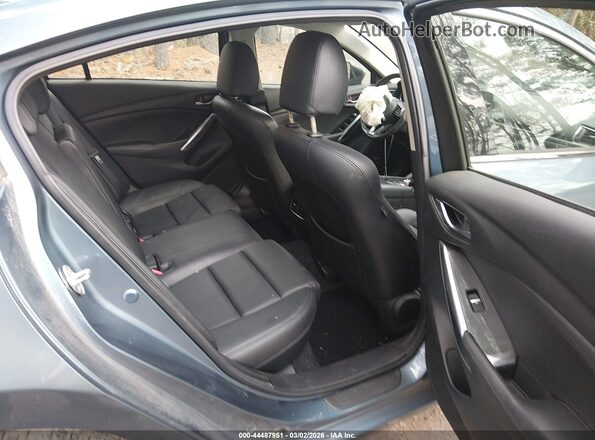 JM1GL1V52H1153985 2017 MAZDA 6 Blue Вид наклейки з VIN-кодом