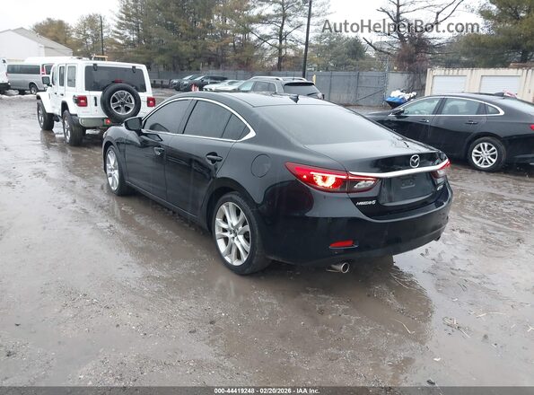 JM1GL1V58H1104886 2017 MAZDA 6 Black უკანა მარცხენა