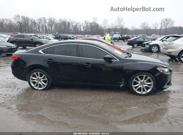 JM1GL1V58H1104886 2017 MAZDA 6 Black უკანა სალონის ხედი