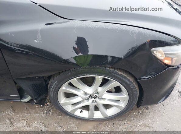 JM1GL1V58H1104886 2017 MAZDA 6 Black წინა ხედი