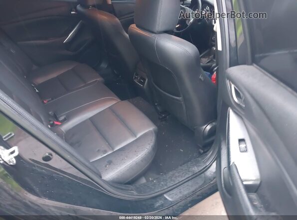 JM1GL1V58H1104886 2017 MAZDA 6 Black VIN კოდის სტიკერის ხედი