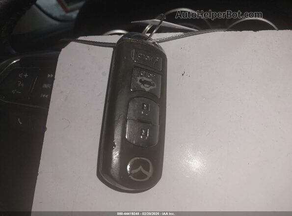 JM1GL1V58H1104886 2017 MAZDA 6 Black წინა პანელის ხედი