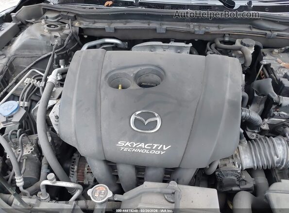 JM1GL1V58H1104886 2017 MAZDA 6 Black უკანა ხედი