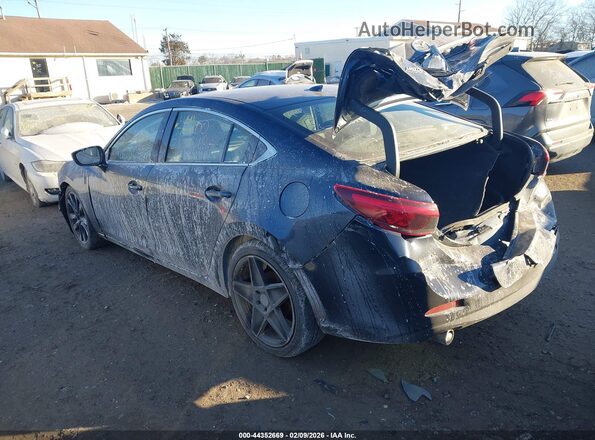 JM1GL1V59H1107814 2017 MAZDA 6 Blue უკანა მარცხენა