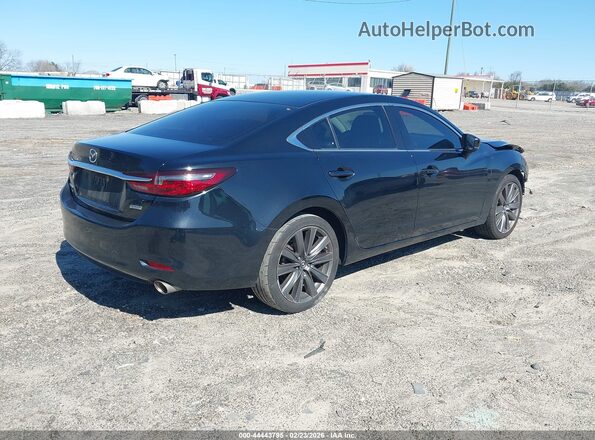 JM1GL1VM0J1306294 2018 MAZDA 6 Черный Задняя правая четверть
