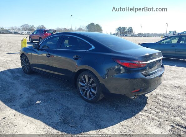 JM1GL1VM0J1306294 2018 MAZDA 6 Черный Задняя левая четверть