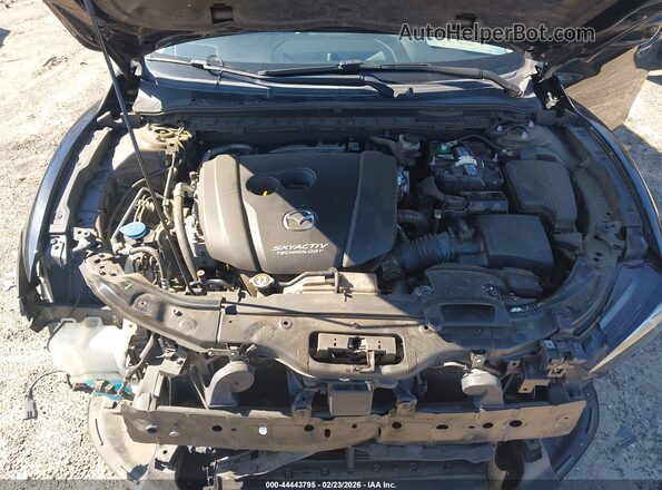 JM1GL1VM0J1306294 2018 MAZDA 6 Черный Вид сзади