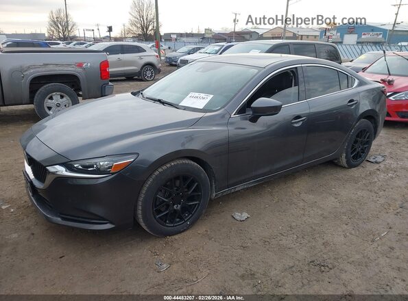 JM1GL1VM2L1515524 2020 MAZDA 6 Gray Front left