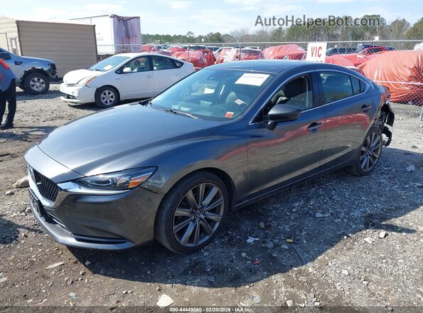 JM1GL1VM8J1331931 2018 MAZDA 6 Gray Przód lewy