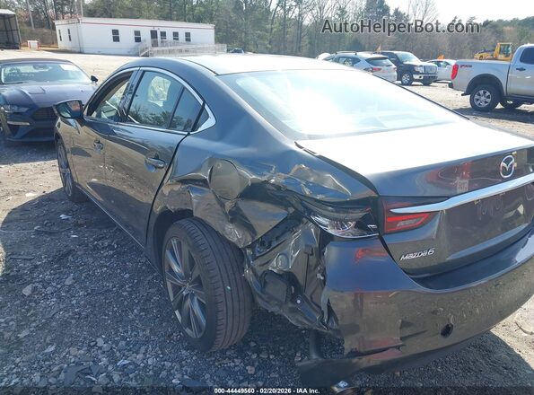 JM1GL1VM8J1331931 2018 MAZDA 6 Gray Widok z przodu